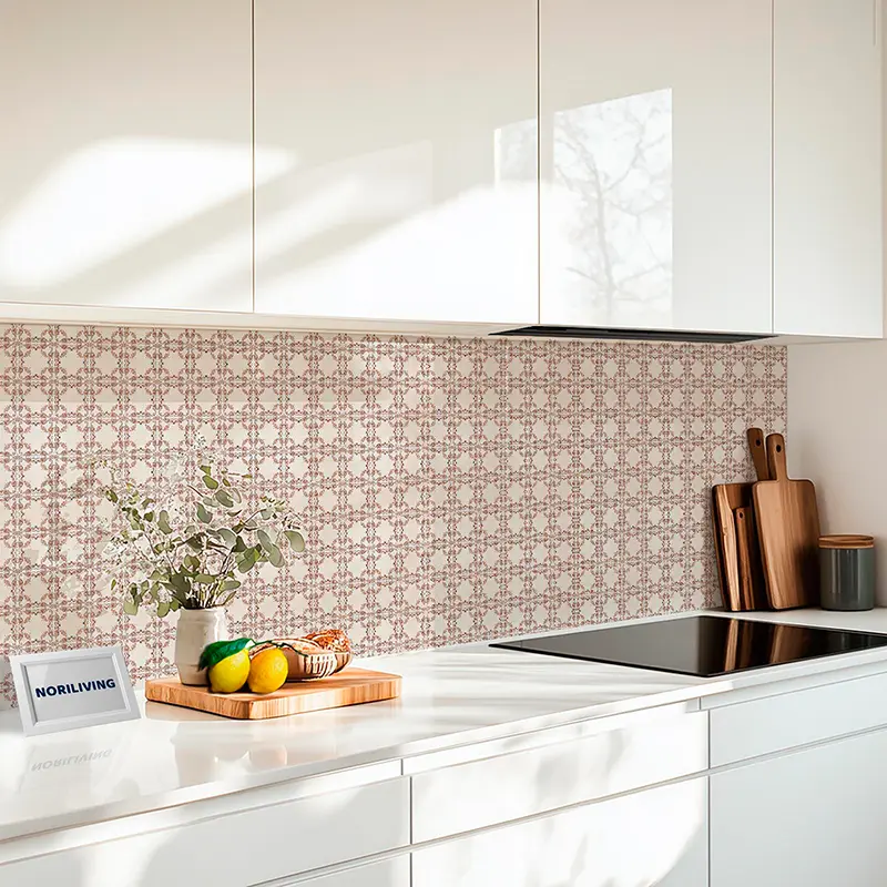 Wandfolie Fliesen Pastellfarben 901