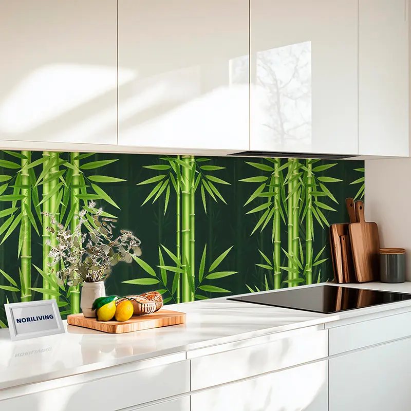 Fliesenspiegel Alu Bambus 466