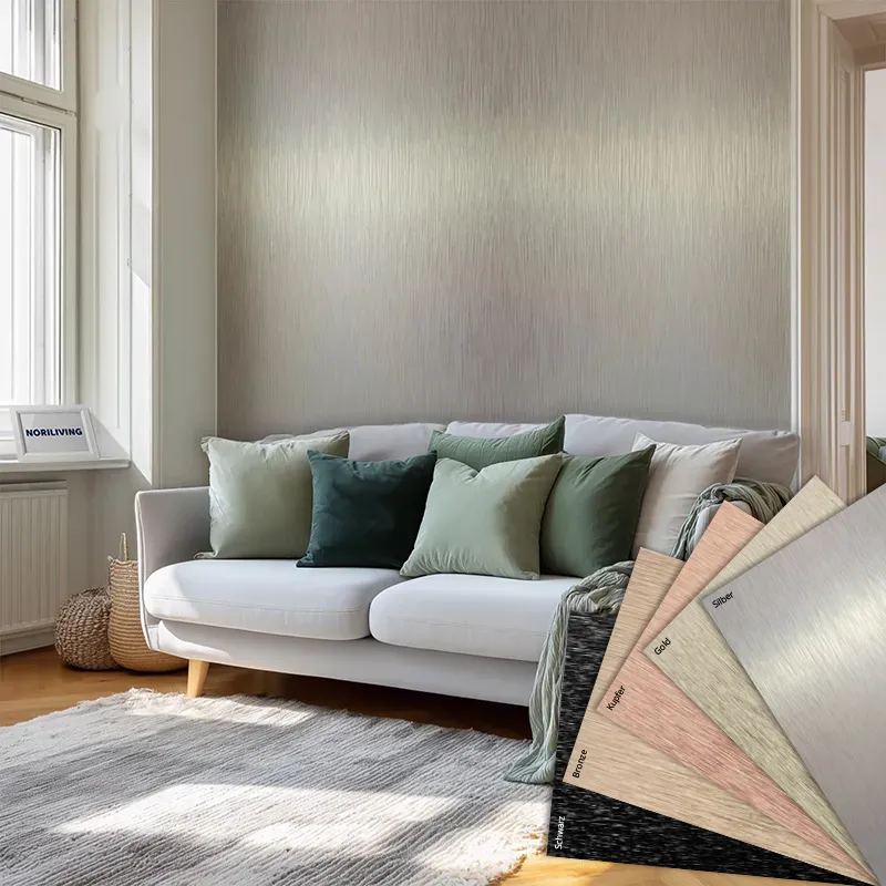 Wohnzimmerrückwand Aluverbund Butlerfinish