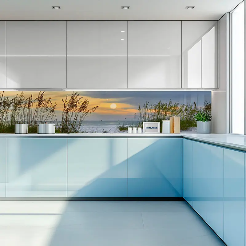 Küchenrückwand Motiv Sonnenaufgang am Meer