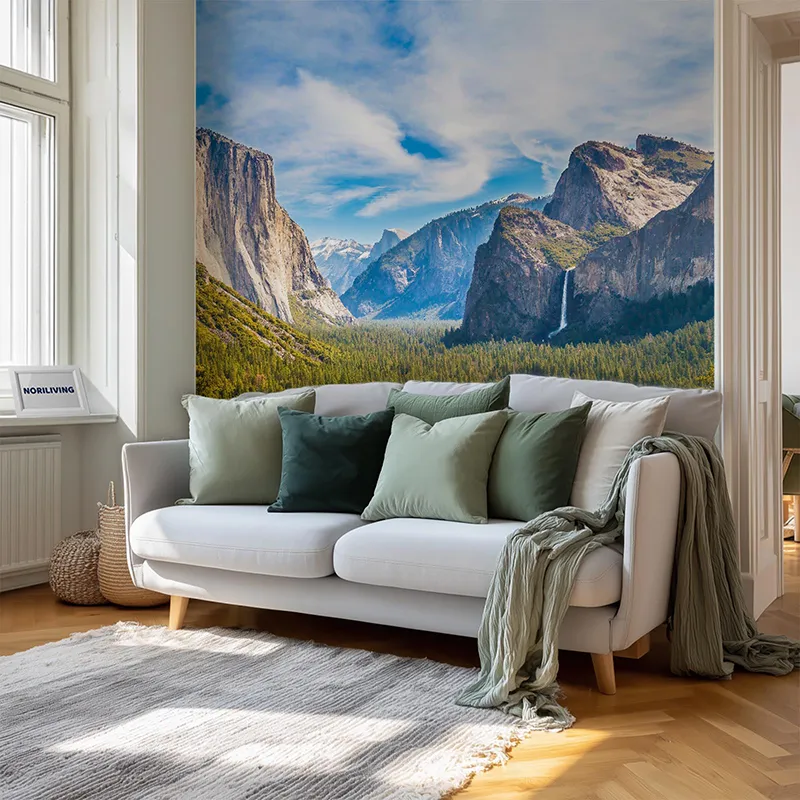 Wohnzimmerrückwand Alu Yosemite-Tal Nordkalifornien 587