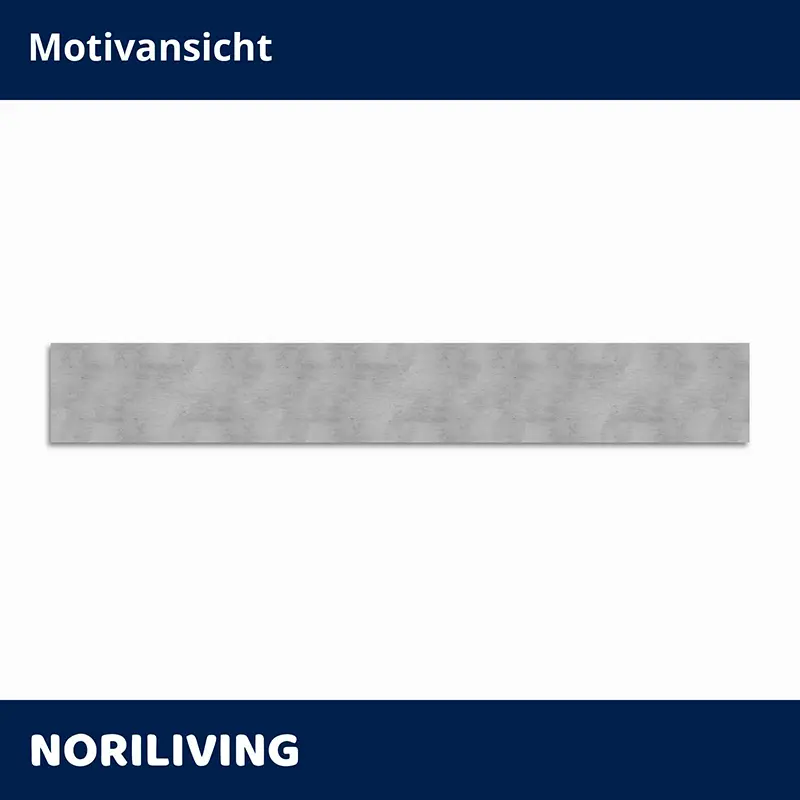 Langes Wandregal in Betonoptik