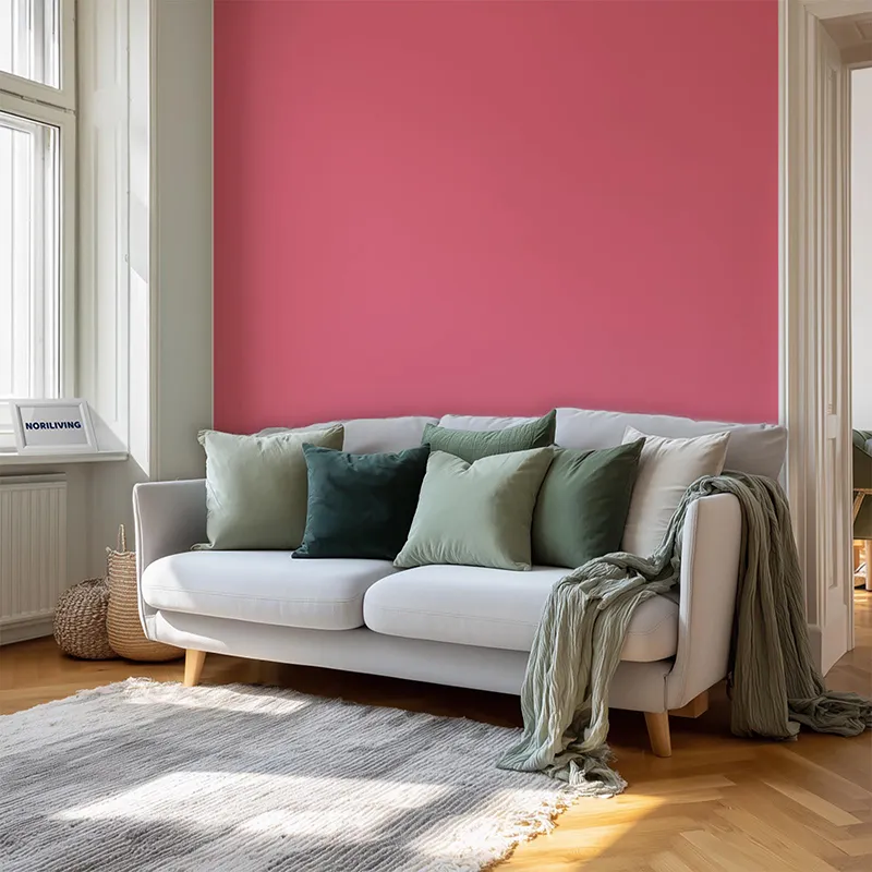 Wohnzimmerrückwand Alu Unifarbe Rosa 2364