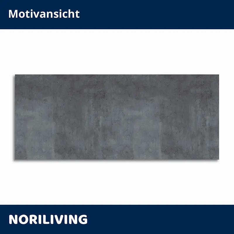 Rechteckiges Wandbild Betonoptik grau von NORILIVING