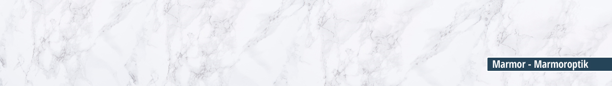 Marmor mit dezenter weiß-grauer Maserung in eleganter Marmoroptik
